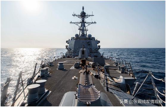 美军舰穿越台北部海峡 羊给狼下跪也没用 除此之