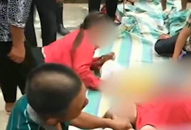 坠河|爷孙3人坠河孙子孙女溺亡 爷爷自救逃出家人崩溃痛哭