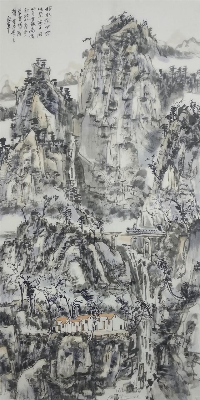 国家一级美术师鱼军——巍峨挺立 巧夺天工