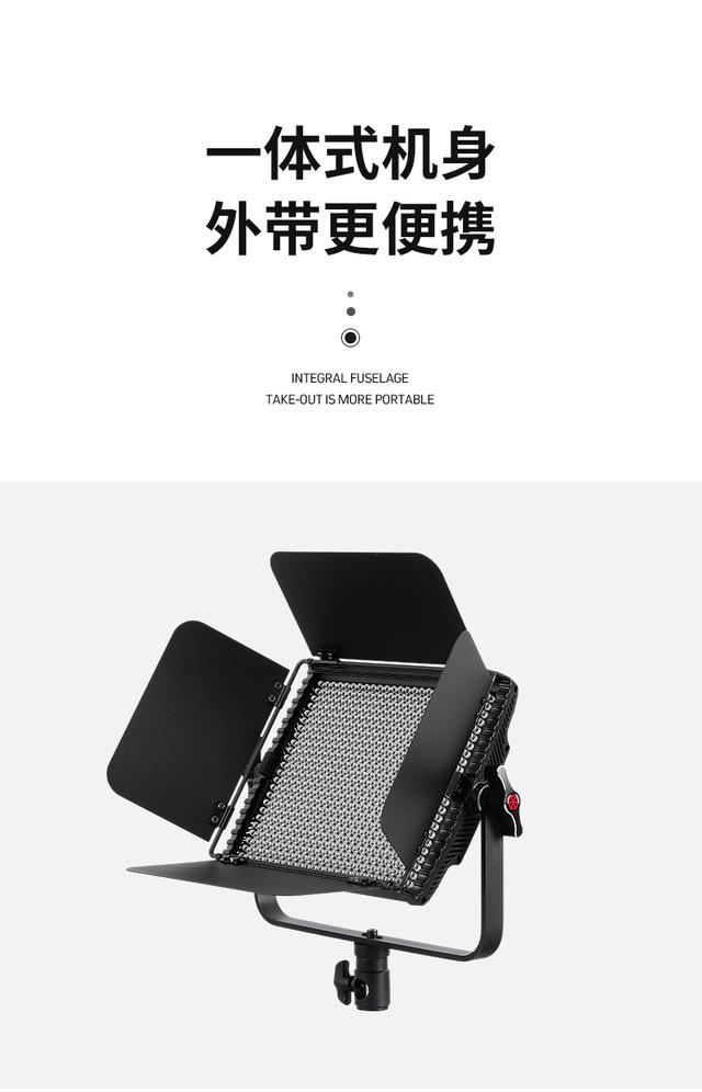 图立方LED摄影灯套装摄像柔光灯影室拍摄补光灯影棚拍照GK-600M