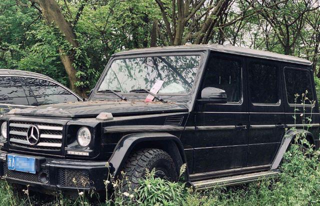 小树林成“豪车坟场”，百万豪车落灰无人敢动