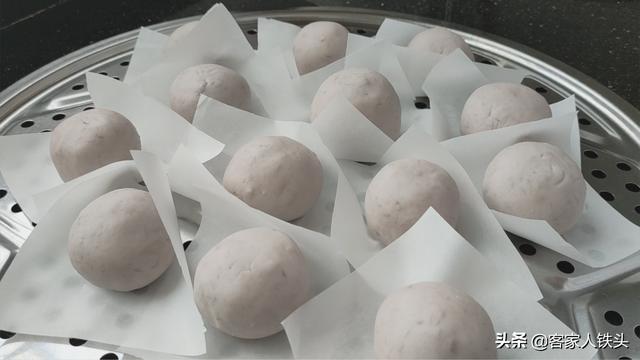 广东茶楼12元3个的芋头包，教你在家做便宜好吃，连吃5个还想吃