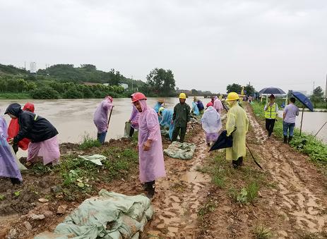 湖北工建为武穴打赢防汛救灾这场硬仗贡献力量