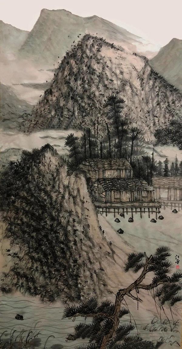 当代中国画30家线上艺术展——董江平