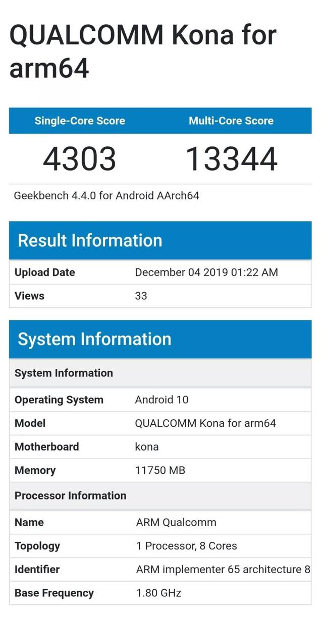 高通骁龙865/765/765G详细参数出炉