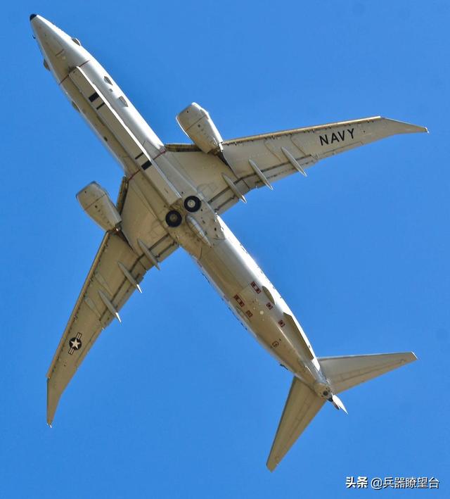 美军P-8A情报机曝光：为搜索辽宁号航母量身定做