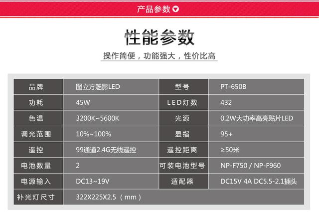 Led摄影灯演播室摄像灯采访影视常亮灯新闻直播灯人物访谈灯光