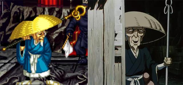 格斗游戲那些召喚靈體的技能，緋雨閑丸化身成斬紅郎之謎