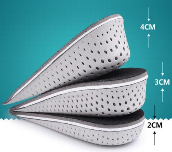 你还在为了身高矮烦恼吗？试试这款硅胶鞋垫，