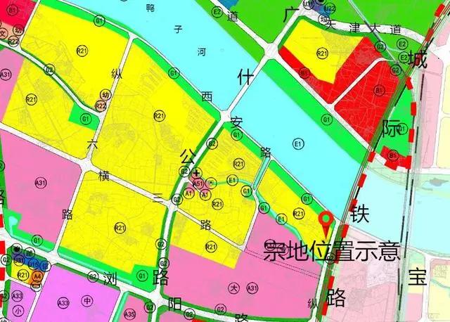 广汉城西片区推出一宗商住用地，起拍价287万元/亩