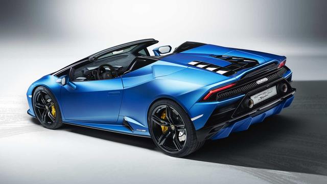 蘭博基尼Huracan Evo RWD Spyder后驅(qū)版敞篷跑車，起價約23萬美元
