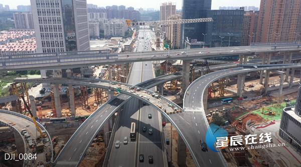 长沙湘府路快速路28日通车试运行 交通指南、项目介绍……都在这