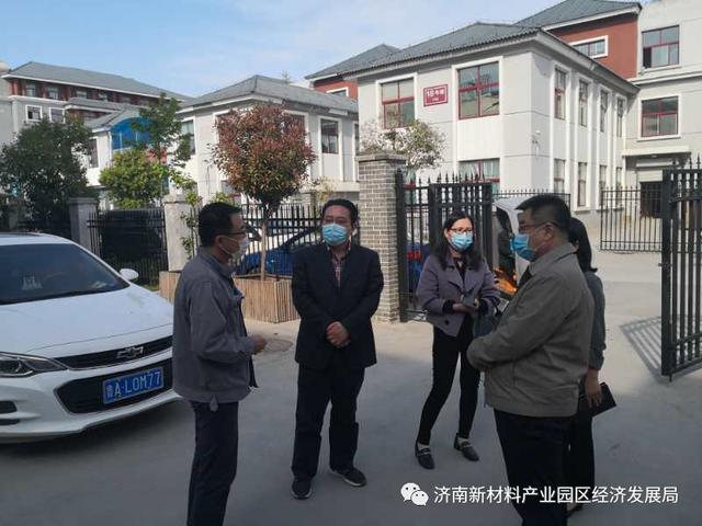 区科技局到园区调研高新技术企业申报工作