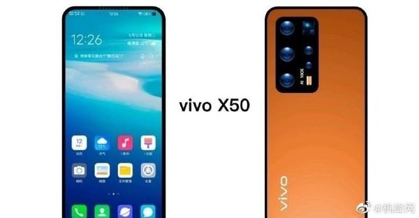 vivo X50高清外观首次曝光：摄像头超多6·1正式发布