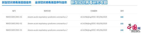 新发地新冠病毒基因序列数据公布 中国极速与全