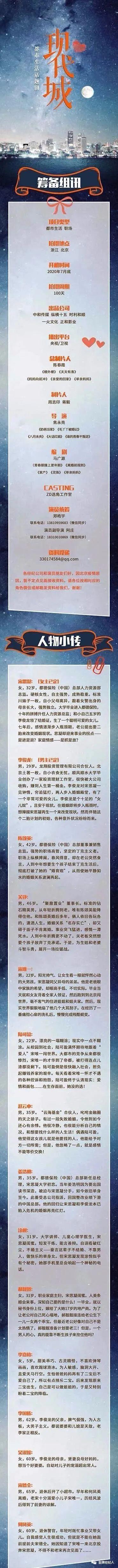 今日组讯丨都市生活话题剧《现代城》、刑侦喜剧《双面神探》、大IP电影（片名保密）等