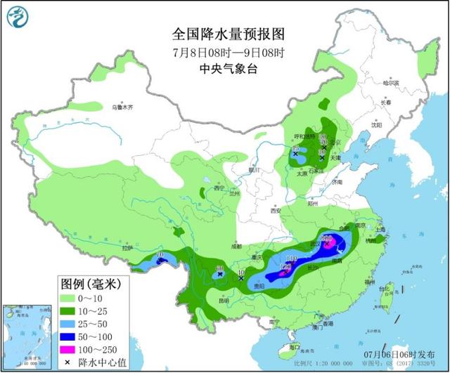 江南等地连遭大暴雨侵袭 高考首日高温将南北夹击