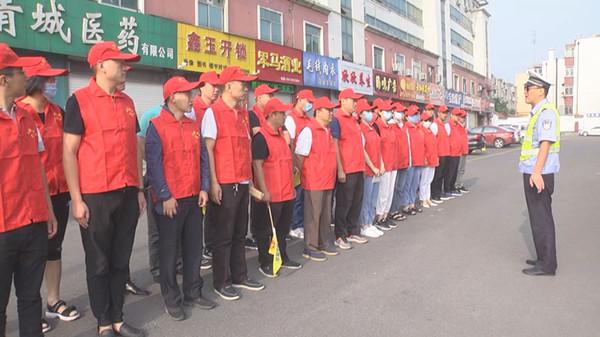 潍坊青州市：文明交通志愿者培训“上岗”为文明交通贡献力量