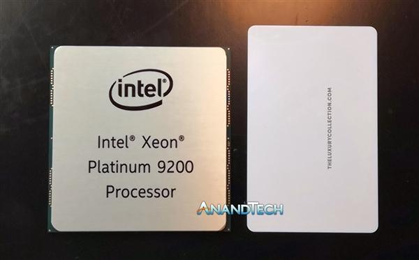 Intel 56核心至强铂金9200终于开卖：单机架1.5万个框框