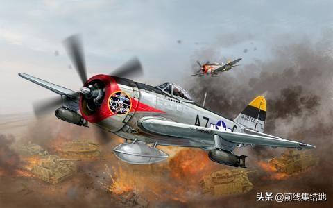 翻滚的大奶瓶，高空中的真雷电——P47“雷电”