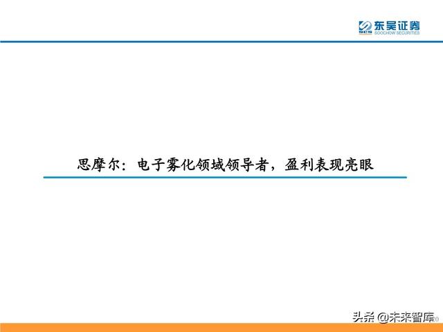 电子烟行业研究及投资策略：从思摩尔看电子烟黄金时代