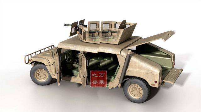 当代具有影响力的军事战术车辆，悍马越野车的