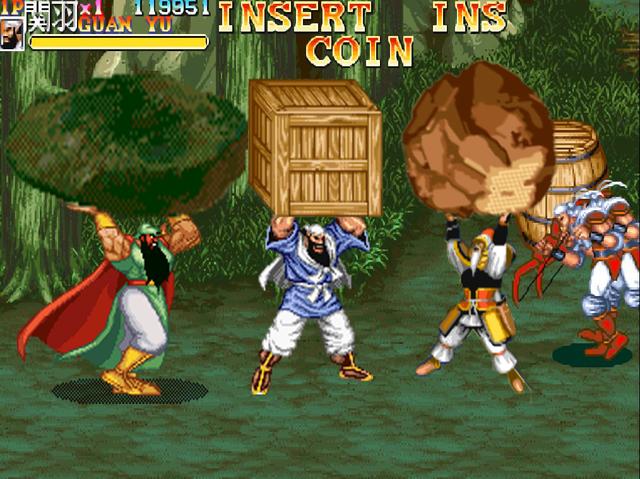 街機(jī)游戲那些不符常理的力量，原來(lái)坦克是用來(lái)砸人的