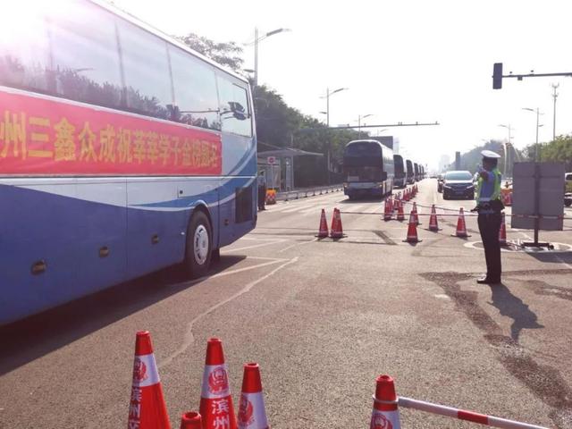 滨州公安护航高考，蜀黍和你一起乘风破浪！