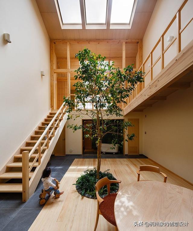 住宅设计 | 位于日本东京的住宅，长在室内的庭院