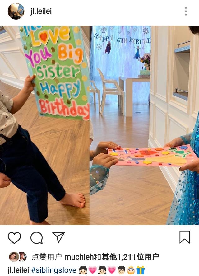 王力宏大女儿6岁生日，和妹妹蓄长发后剪掉送癌症病童，超有爱心