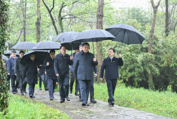 保護生態(tài)環(huán)境，牢記習近平提出的“五個追求”