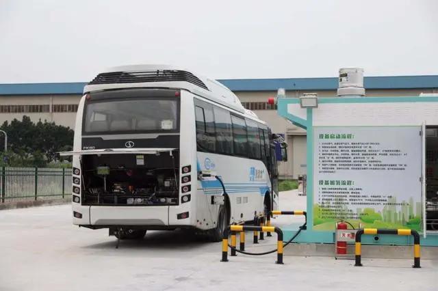 日加氢200kg，服务城际氢能车示范线！东方电气加氢系统投入使用