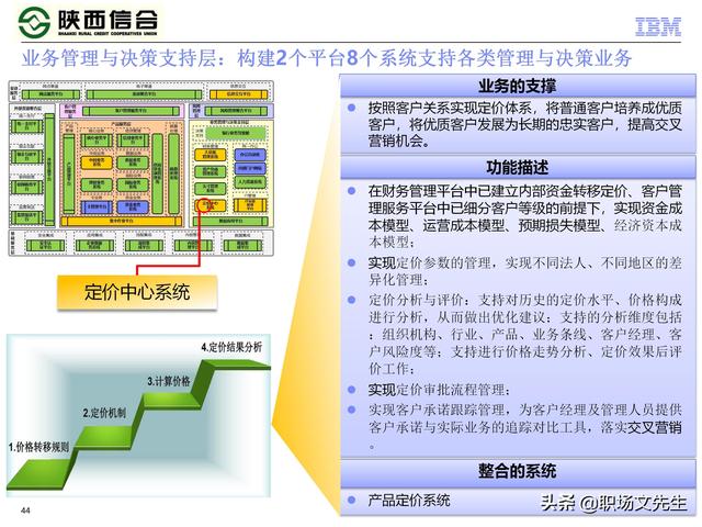 IBM咨询公司客户案例：110页业务发展与IT建设统-规划项目