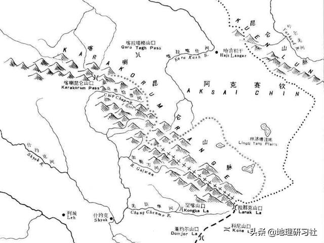 印度越境中國的加勒萬河谷在哪里？｜地理研習(xí)社