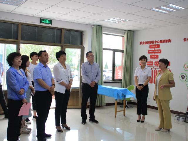 省妇联调研组一行来我市调研转变作风为基层减负工作