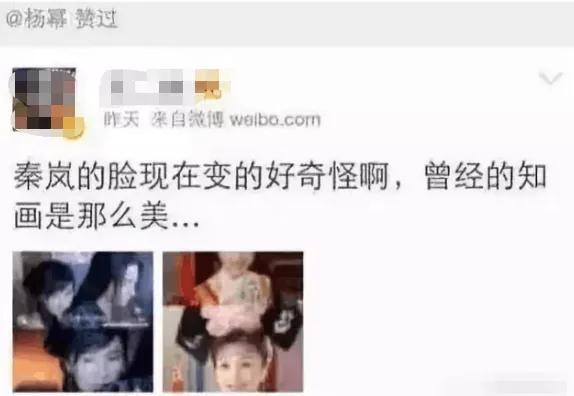 于正跟黄璐吵架，秦岚被牵扯进来，原来当年她还掺和了这么多事？