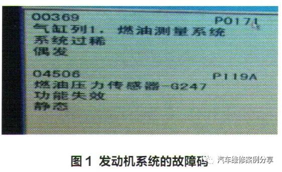 大众迈腾轿车启动时发动机怠速不稳、抖动