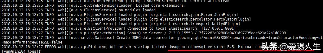 持续代码质量管理-SonarQube-7.3部署