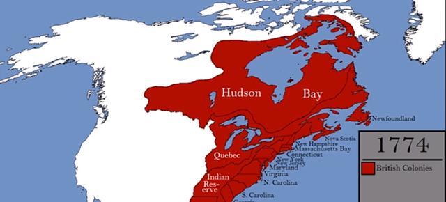 美国人打了整整8年战争才从英国独立，加拿大独