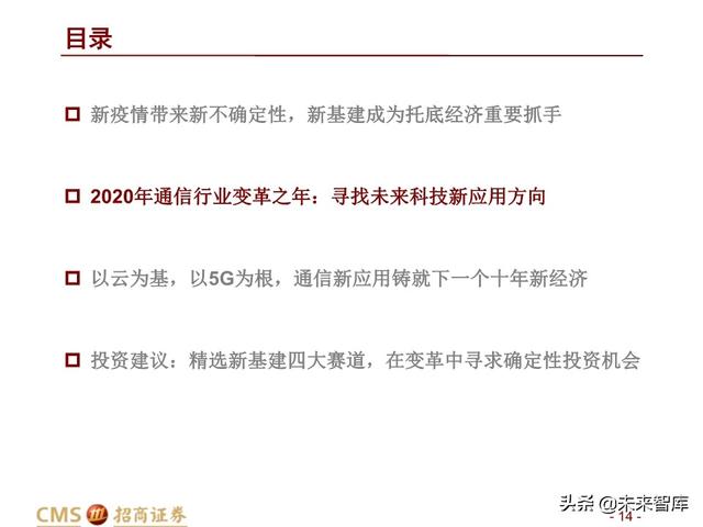 新基建四大赛道113页深度解析：在变革中寻求确定性投资机会