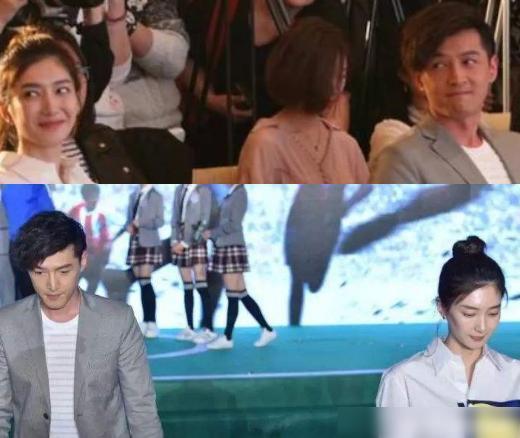 碰见“前任”：林心如坦然，胡歌偷看，唯独她