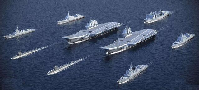 稳居全球第二！中国第7艘055下水，海军盾舰数量