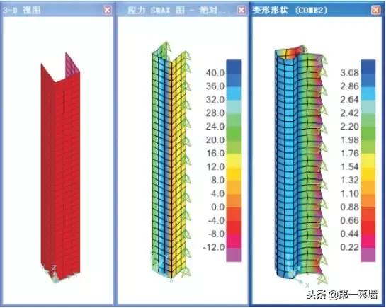 建筑幕墙装饰线条结构设计分析