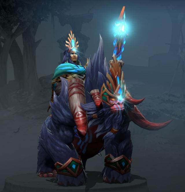 DOTA2冷门英雄饰品推荐——傲银部落牧师陈