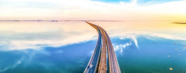 之镜|南京天空之镜石臼湖 这才是碧水共长天一色