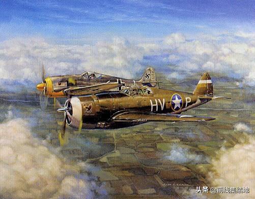 翻滚的大奶瓶，高空中的真雷电——P47“雷电”