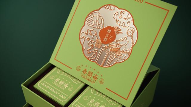 中秋月饼礼盒传承东方传统，太有韵味了…