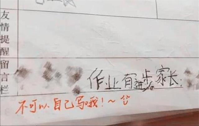 有种“师生默契”叫家长签名，学生自觉没破绽，老师：傻得真可爱