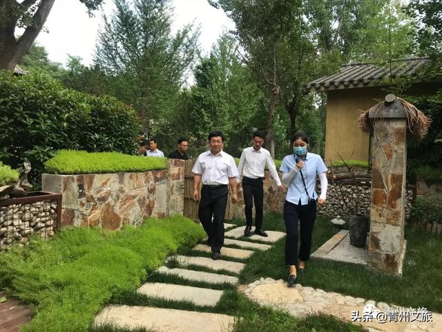 昌邑市政府副市长郇金刚一行莅临青州考察