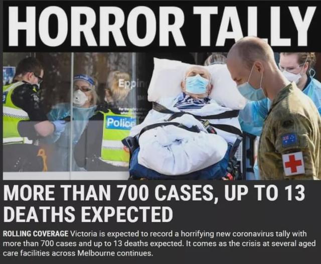 陷入恐慌，全澳暴涨近750例，疫情恐怖反扑，悉尼多地中招